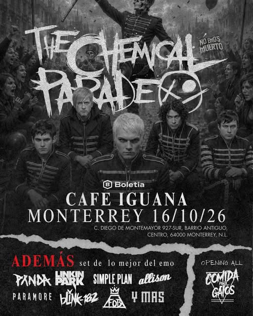 Flyer de Café Iguana — Monterrey