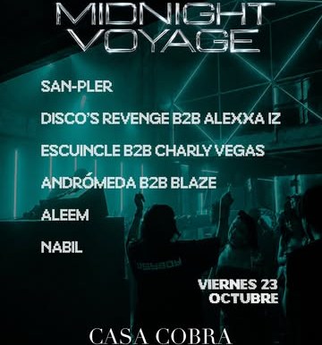 Flyer de Line up