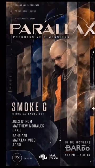 Flyer de PARALLAX