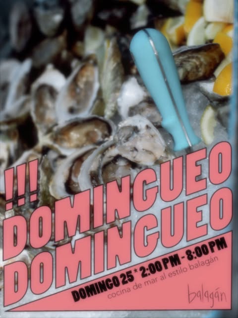 Flyer de Domingueo
