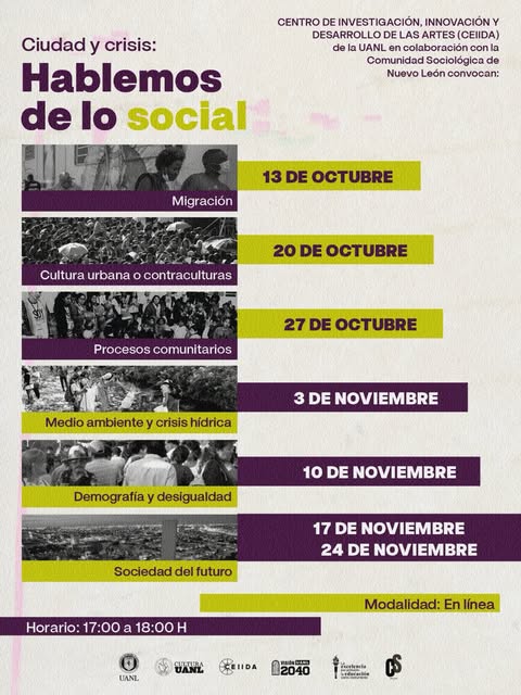 Flyer de 3 de noviembre: Medioambiente y crisis hídrica