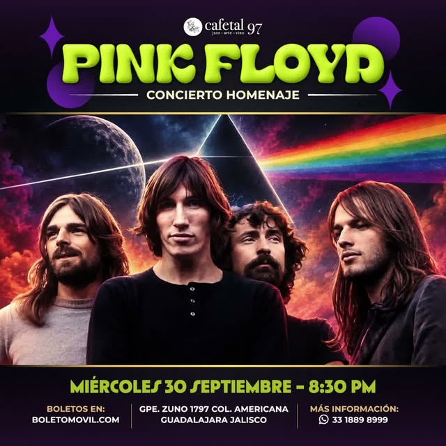 Flyer de Te esperamos este 30 de septiembre a las 8:30 p.m