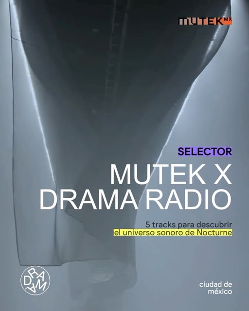 Flyer de Nocturne en Drama Radio Bar