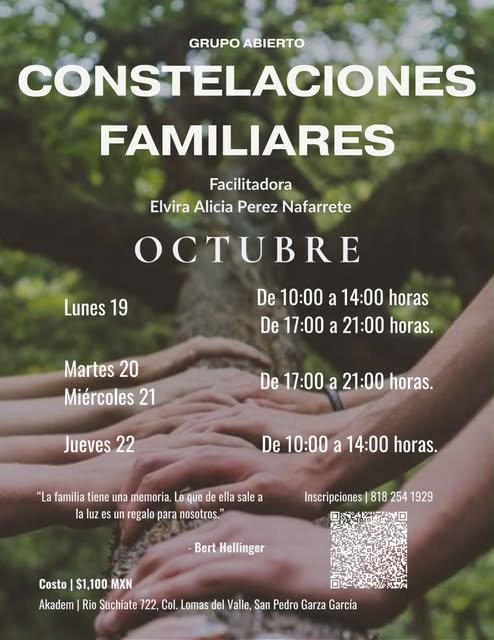 Flyer de Jueves 22 - de 05:00pm a 09:00pm horas