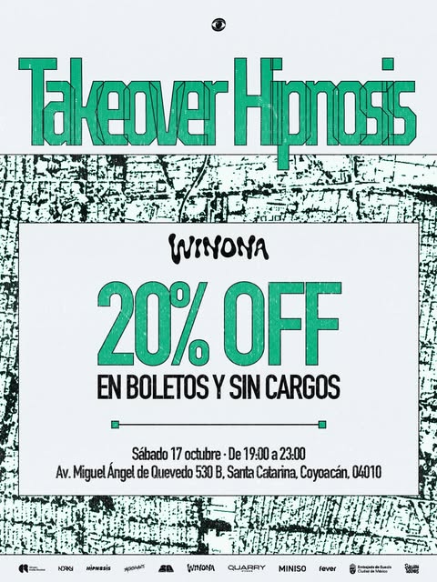 Flyer de El camino al festival