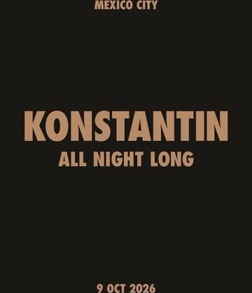 Flyer de KONSTANTIN ALL NIGHT LONG
