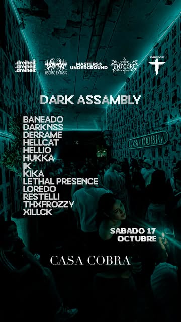 Flyer de Line up