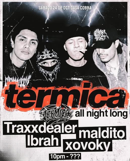 Flyer de All Night Long - Hard Techno Perreo