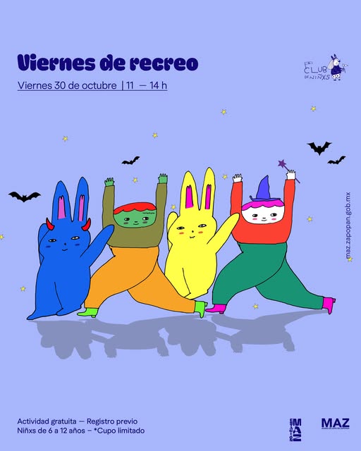 Flyer de Niñxs 6 a 12 años
