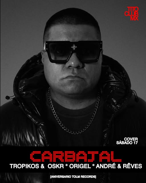 Flyer de Primer aniversario de Tölm Records