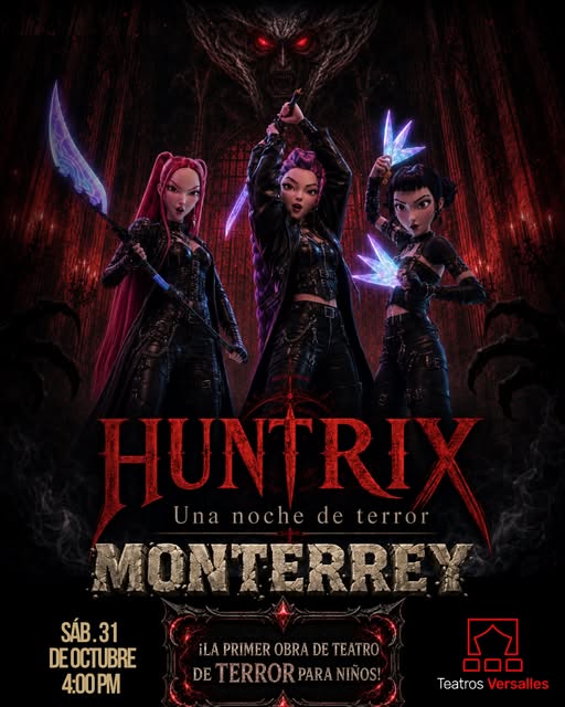 Flyer de Primera Obra de Teatro de Terror para Niños