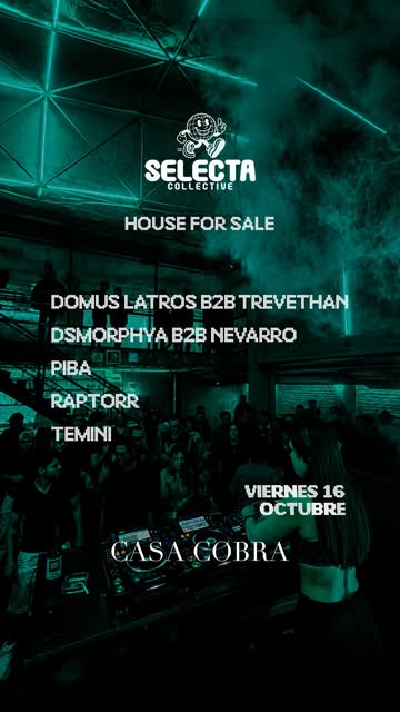 Flyer de Line up