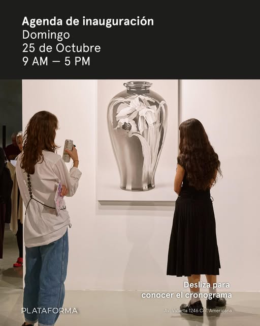 Flyer de Ciclo expositivo: Procesos corporales y materiales