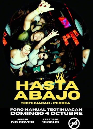 Flyer de DOMINGO 4 DE COTUBRE