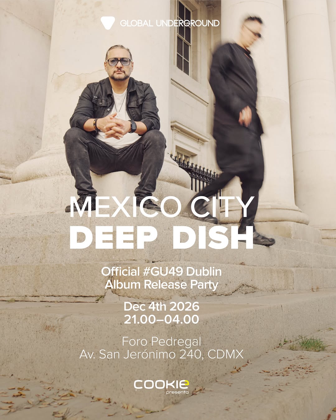 Flyer de Fri Dec 4th 2026 at Foro Pedregal. Tickets Available Now: https://www.ticketfairy.com