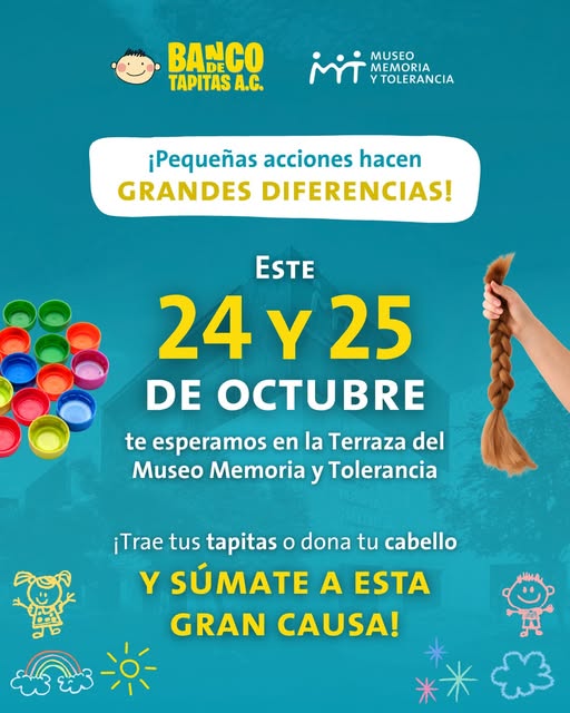 Flyer de Tapatón: Banco de Tapitas
