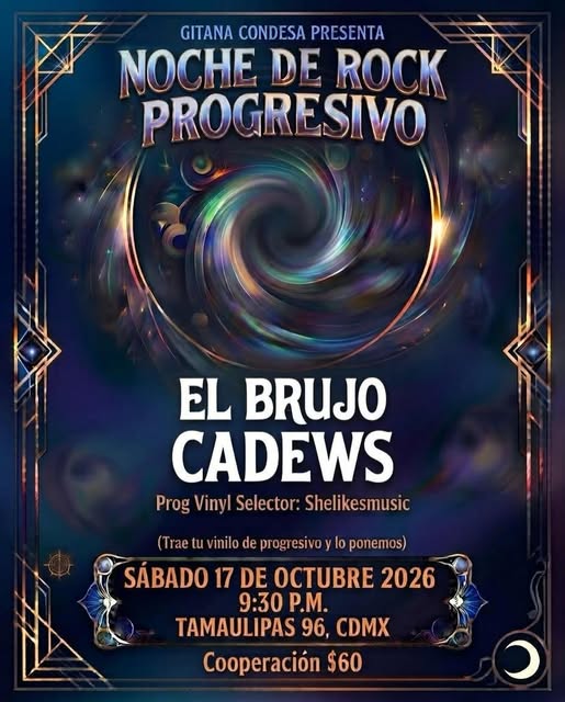 Flyer de Nos vemos este sábado para disfrutar de un show único, con música que te hará vibrar los sentidos