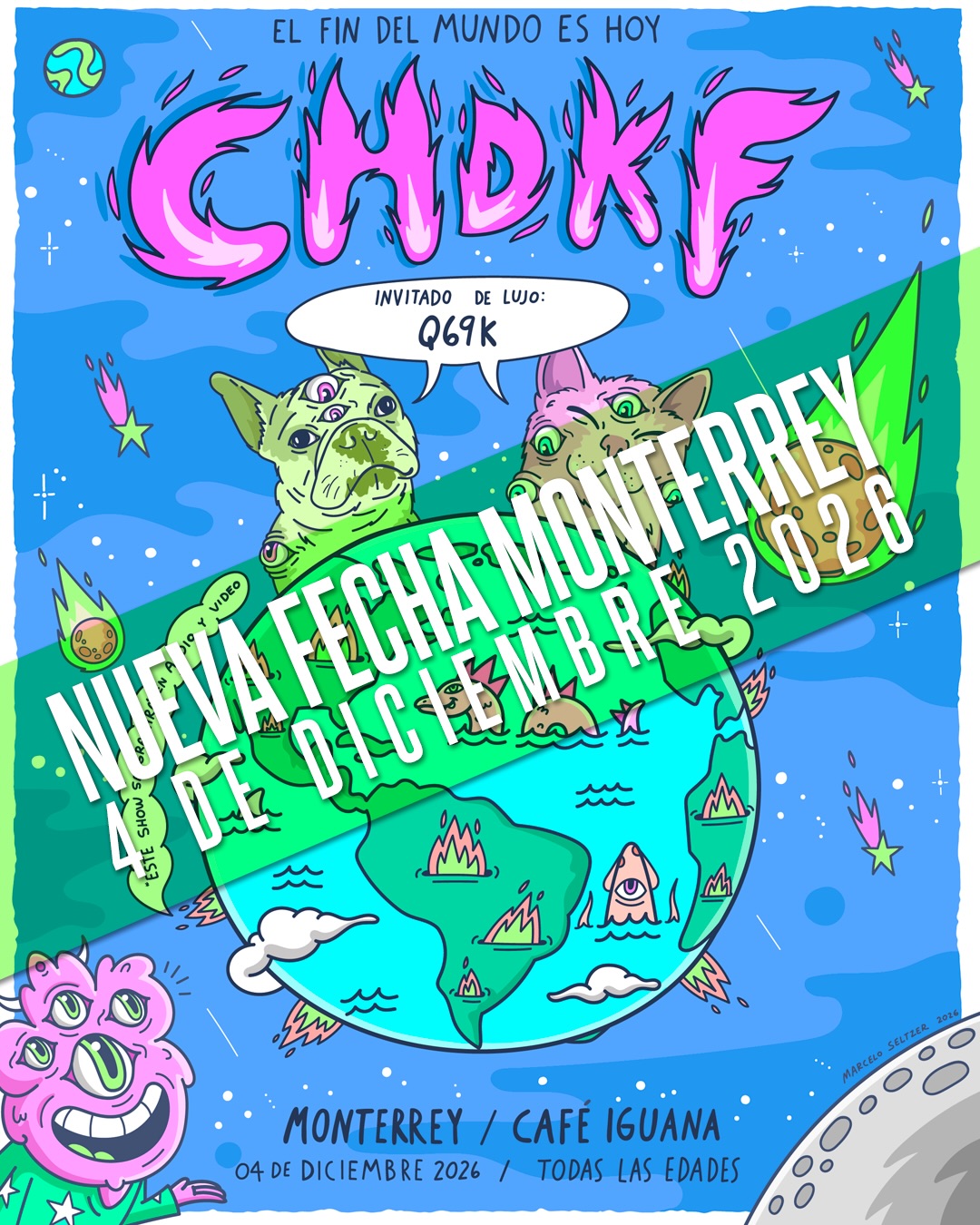 Flyer de El Fin del Mundo