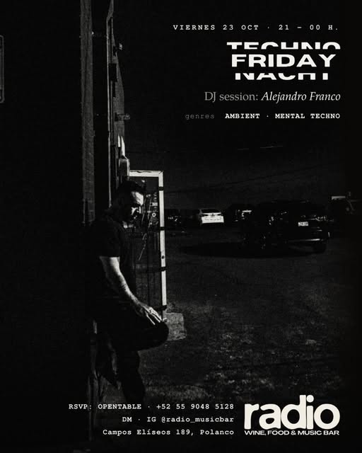 Flyer de @radio_musicbar
