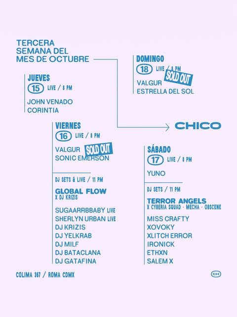 Flyer de Yuno