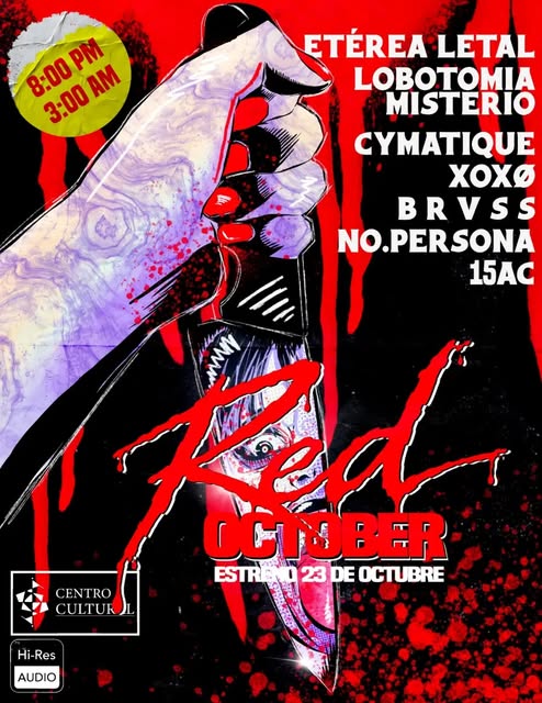 Flyer de El próximo 23 de octubre
