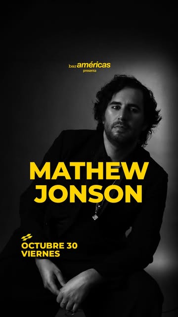 Flyer de Mathew Jonson