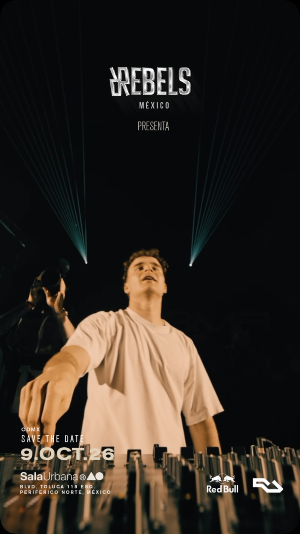 Flyer de 9 de octubre CDMX