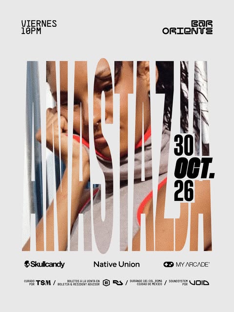 Flyer de Bar Oriente — Durango 181, Roma Norte, CDMX