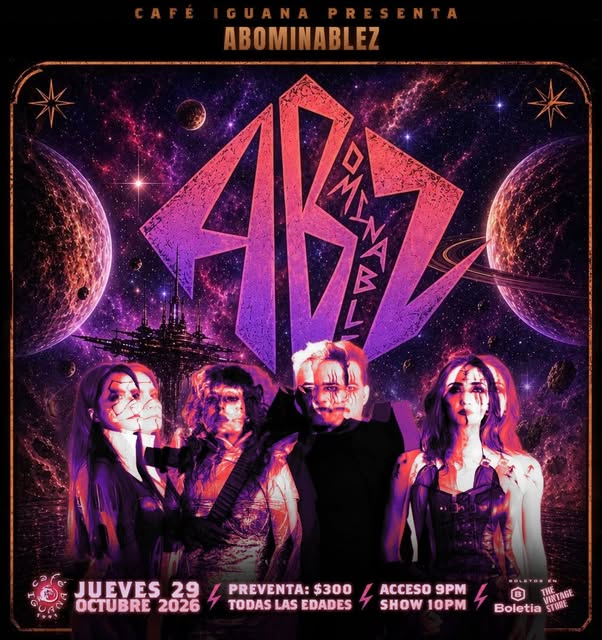 Flyer de ¡Nos vemos este 29 de octubre en Café Iguana!