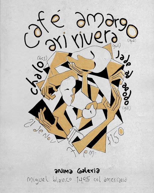 Flyer de Nos vemos este 21 de noviembre para echar folksito! ( ᴗ ˬᴗ )ഒ