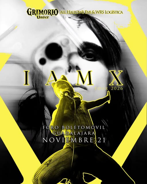 Flyer de IAMX