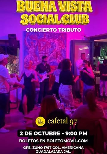 Flyer de Viernes 2 de octubre a las 9:00 pm