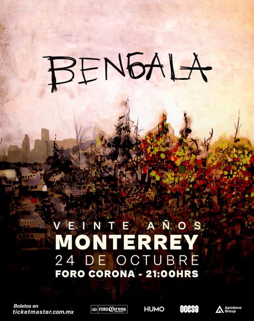 Flyer de ¡Nos vemos este 24 de octubre en el Foro Corona