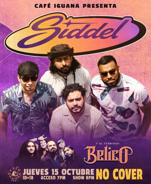 Flyer de Jueves 15 de octubre tocamos en uno de los lugares más icónicos de Monterrey